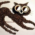 KAHVE ÇEKİRDEKLİ KALP İLE BUZDOLABINA YAPIŞTIRLAN MAGNET 72