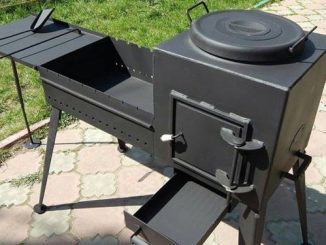 Как металлический сделать мангал своими руками 8
