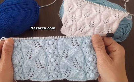 NOHUTLU YAPRAKLAR ÖRGÜ MODELİ TARİFİ 47