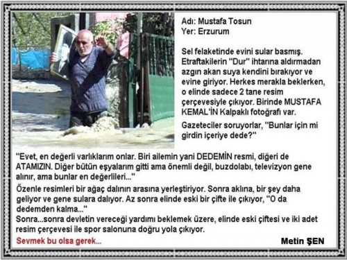 ATATÜRK SEVDASI