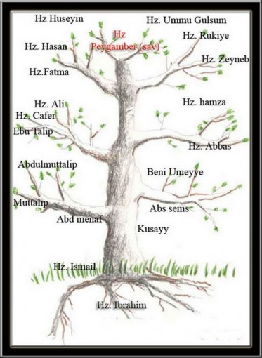 HZ MUHAMMEDİN SOY AĞACI ÖDEVİ