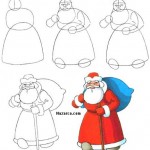 Comment dessiner le Père Noël