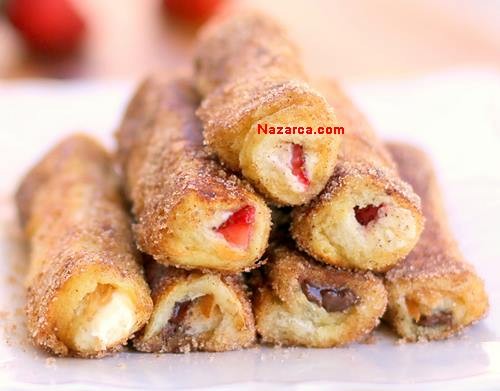 EV YAPIMI WAFFLE-FRANSIZ TOSTU KOLAY TATLI ÇÖREK