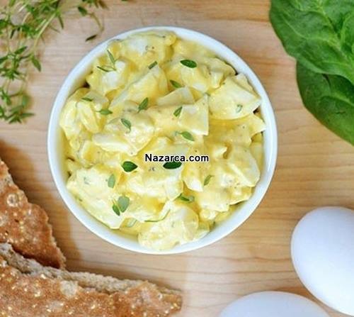 AŞÇI ELİNDEN RESİMLİ YUMURTA SALATASI TARİFİ