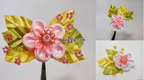 KURDELE İLE JAPON ÇİÇEĞİ NASIL YAPILIR