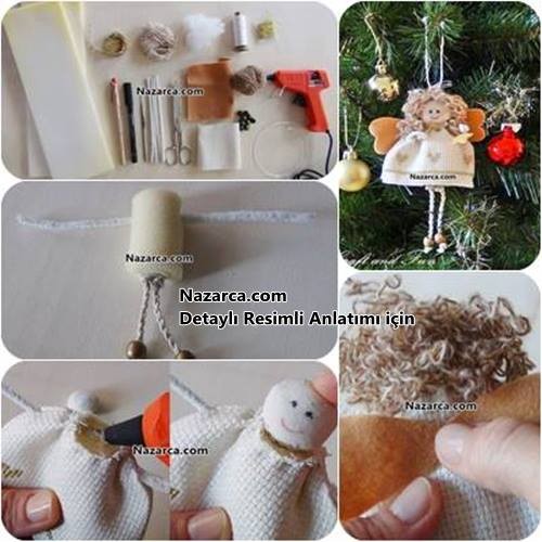 KÜÇÜK MELEK BEBEK NASIL YAPILIR RESİMLİ