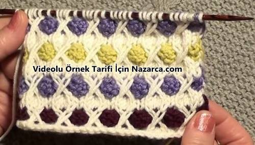 VİDEOLU ŞİŞ ÖRGÜSÜ DİKEN TARLASI ÖRNEĞİ İZLE