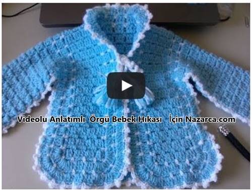 VİDEOLU TIĞLA BEBEK HIRKASI ÖRÜLÜŞÜ