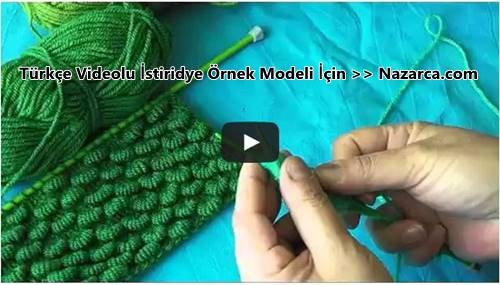 TÜRKÇE VİDEOLU İSTİRİDYE ÖRNEK ANLATIMI