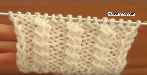 VİDEOLU ANLATIMLI ÇAPRAZ GEÇİŞ ÖRGÜ MODELİ