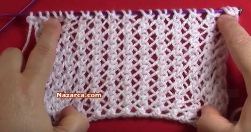 SARHOŞ YOLU ŞAŞIRDI ÖRGÜ MODELİ TÜRKÇE VİDEOLUDUR