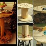 Wire-Spool-Repurposed-Into-A-Wine-Table