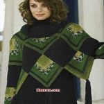 buyuk-koseden-baslanan-motifli-yesil-siyah-sal
