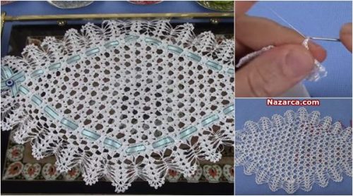 KURDELELİ TEPSİ DANTELİ VİDEOLU TÜRKÇE MODEL