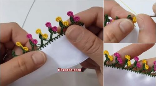 KELOĞLAN TIĞ OYASI YEMENİ ÖRNEĞİ AÇIKLAMALI