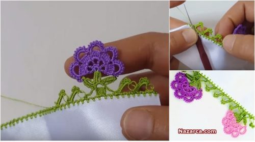 GÜZ ÇİÇEKLİ TIĞ OYASI TÜRKÇE VİDEOLU