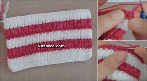 2 RENKLİ GÜZEL 3 LÜ FISTIKLI LİF TARİFİ
