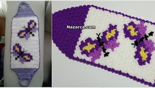 UZUN KELEBEK DESENLİ TUTMALI LİF YAPIMI