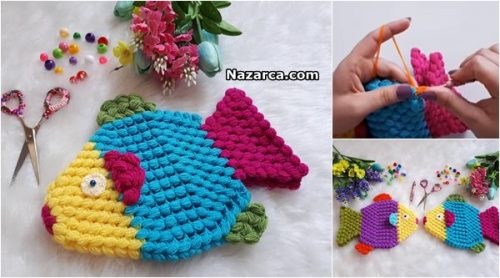 FISTIK MODELLİ RENKLİ BALIK ŞEKLİNDE LİF MODELİ