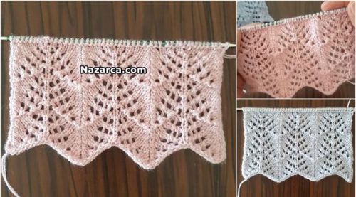 AJURLU ÇAM SAKIZI ÖRGÜ MOTİFİ