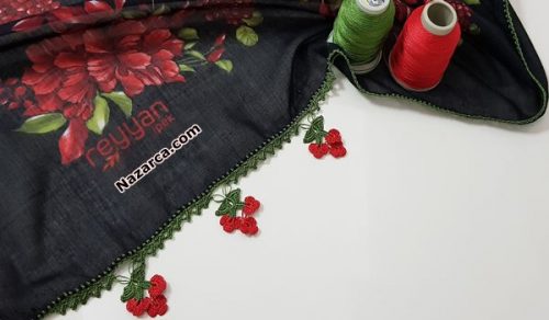 KIRMIZI SALKIM OYASI YAZMALARA PEK YAKIŞIR