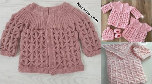 KASTIRMALI MODELLİ BEBEK ÖRGÜLERİ TARİFİ