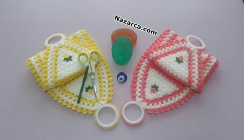 BANYO ÖRGÜLERİNE UZUN ZARİF SABUN LİFİ YAPIMI
