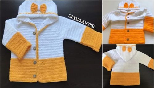TUNUS İŞİNDE ŞAPKALI BEBEK HIRKASI TAM ANLATIMLI