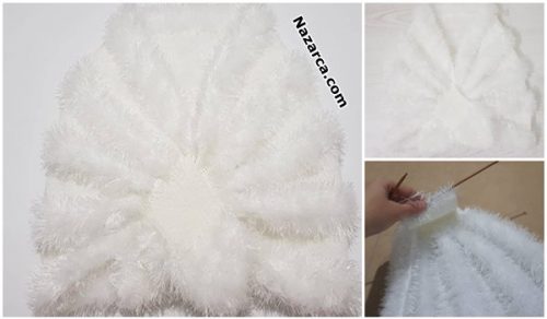 GELİNLİK VE ABİYE ELBİSELERE ŞİŞLE BOLERO YAPIMI