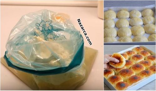 EL DEĞMEDEN POŞETTE YUMUŞACIK POĞAÇA NASIL YAPILIR