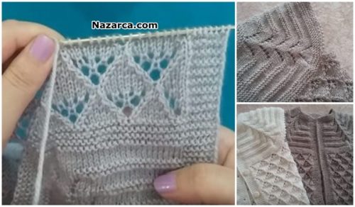 İLMEK AYIRMALI TEK PARÇA DİKİŞSİZ BEBEK YELEK YAPIMI
