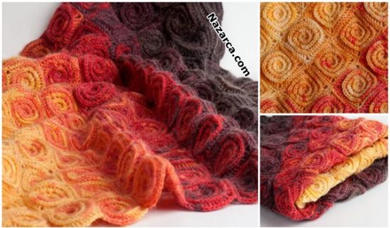 spiral-motifli-batik-bebek-battaniyesi