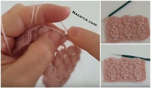 FISTIK ÖRNEĞİNDEN DESENLER İLE YELEK BELKİ ŞAL YAPABİLİRSİNİZ