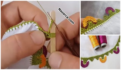 BU OYAYI İLK SİZ GÖRÜN YENİ TASARIM ÇUBUK OYASI