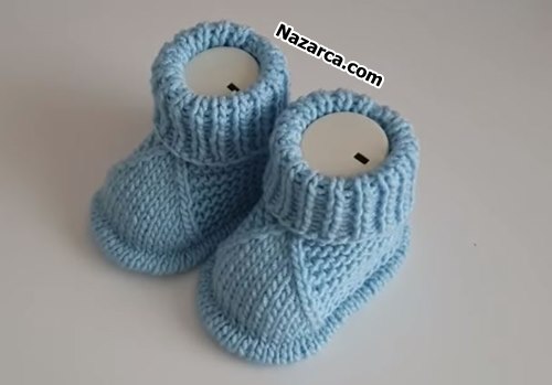 Knitting -Very- nice- Baby- Booties