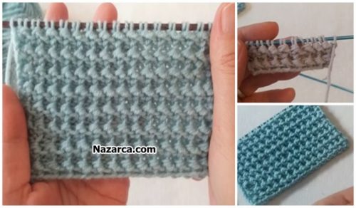 3 BOYUTLU KABARCIKLI ÖRGÜ MODELLERİ