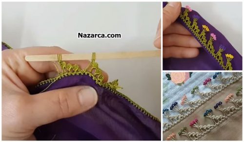 TAÇ TAKAN TIRTILLAR ÇUBUKLU TIĞ OYASI