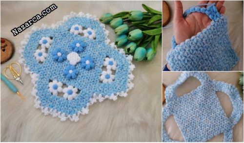 ÇOK YENİ LİF MODELLERİ PUF ÇİÇEKLİ TASARIMLAR