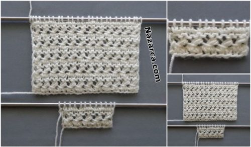 CİVELEK ÖRGÜ FARKLI ÖRGÜ MODELİ ÖRNEĞİ