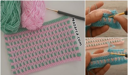 KOLAY BATTANİYE ÖRNEKLERİ 2 RENKLİ MODEL