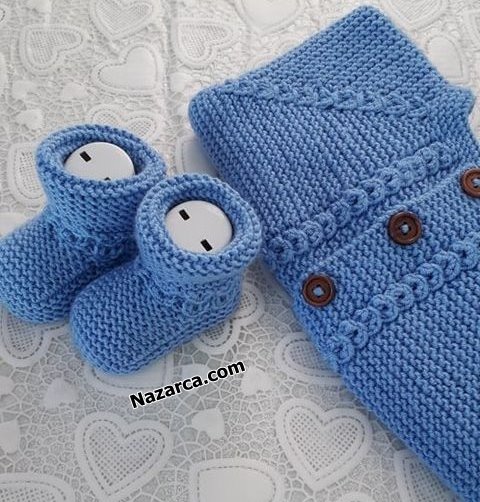 Cartoon Model Baby Set Making Knitting World