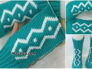 Nazarca-tamamen-dikissiz-kilim-desenli-corap