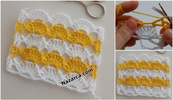 Sari-beyaz-yazlık-battaniye-nazarcacom