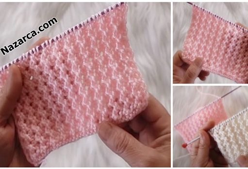 KIVIRCIK İLMEKLER:SARMAŞIKLI YENİ ŞİŞ ÖRNEĞİ Kivircik-ilmekler-orgu-yapimi-sarmasikli-model-nazarca