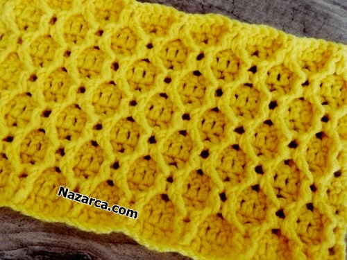 Honeycomb -crochet