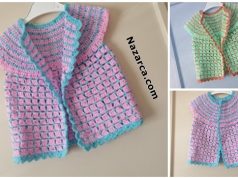 Tigla-kare-modelli-yuvarlak-yaka-bebek-yelek