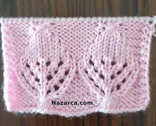 pembe-kiz-orgude-yelpaze-sis-isi-yapraklar