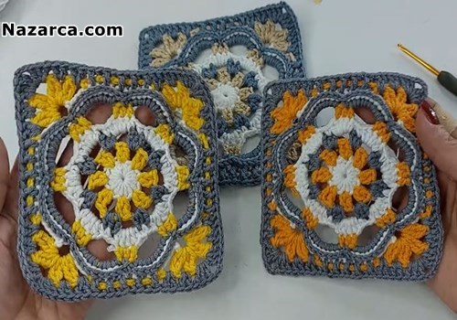 Granny- Square- Crochet-Authentic