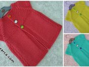 ELMALI DÜĞMELİ PİRİNÇ VE BURGULU BEBEK YELEK Robali-Elma-dugmeli-bebek-yelek-videosu