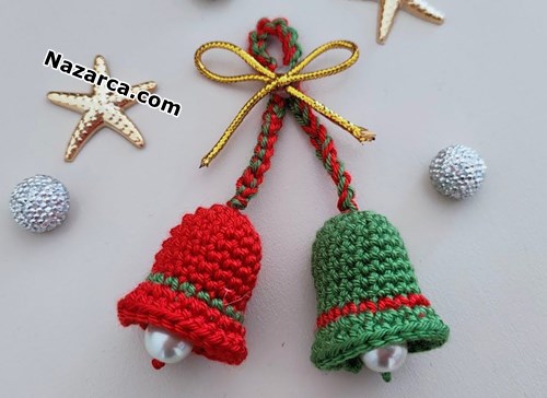 Crochet- Mini- Christmas- Bells
